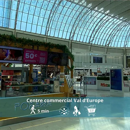 Le Rangiroa, 4 People, 5 Min To Disneyland Paris *