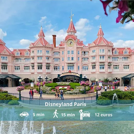 Le Rangiroa, 4 People, 5 Min To Disneyland Paris *